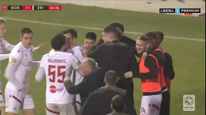 Borac - Zrinjski/Foto: 