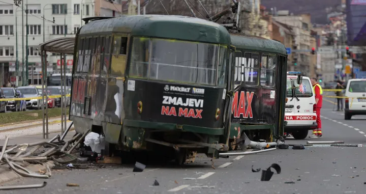 Te&scaron;ka tramvajska nesreća kod Zemaljskog muzeja./Senad Gubelić