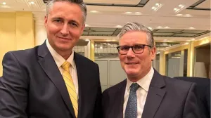 Bećirović i Starmer/