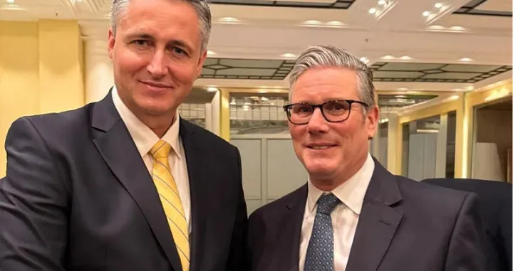 Bećirović i Starmer/