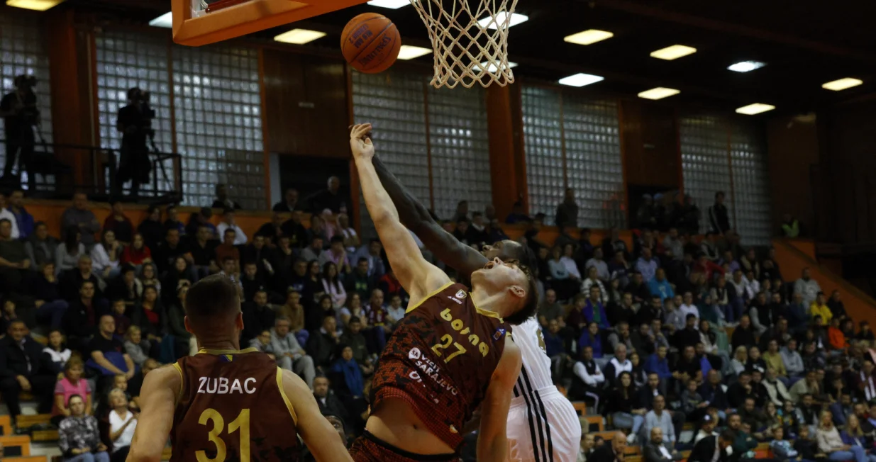 KK Bosna - DubaiElmir DžafićJure Zubac/Foto: Sanel Konjhodžić/sport1.ba