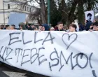 Protest povodom smrti Erdoana Morankića stradalog u tramvajskoj nesreći u Sarajevu/Damir Deljo