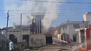 Izbio požar/Printscreen/X.com//