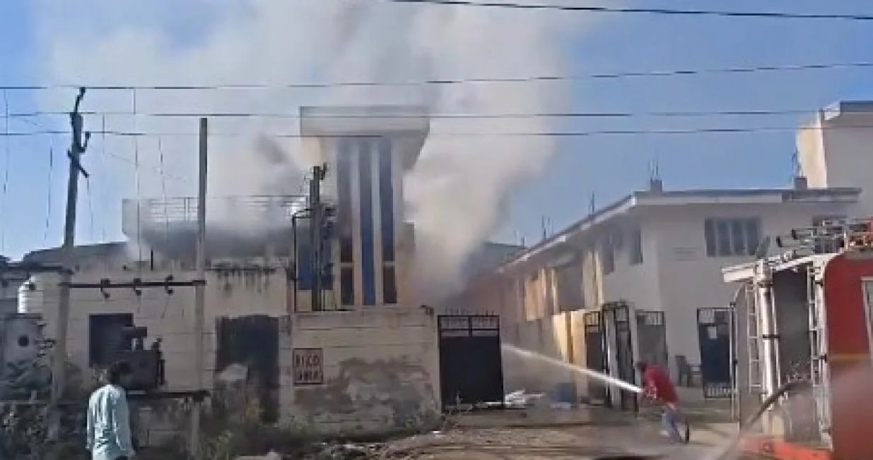 Izbio požar/Printscreen/X.com//