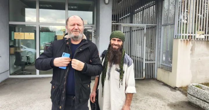 Simbad Bajrektarević (desno), osuđen na tri i po godine zatvora/Detektor.ba