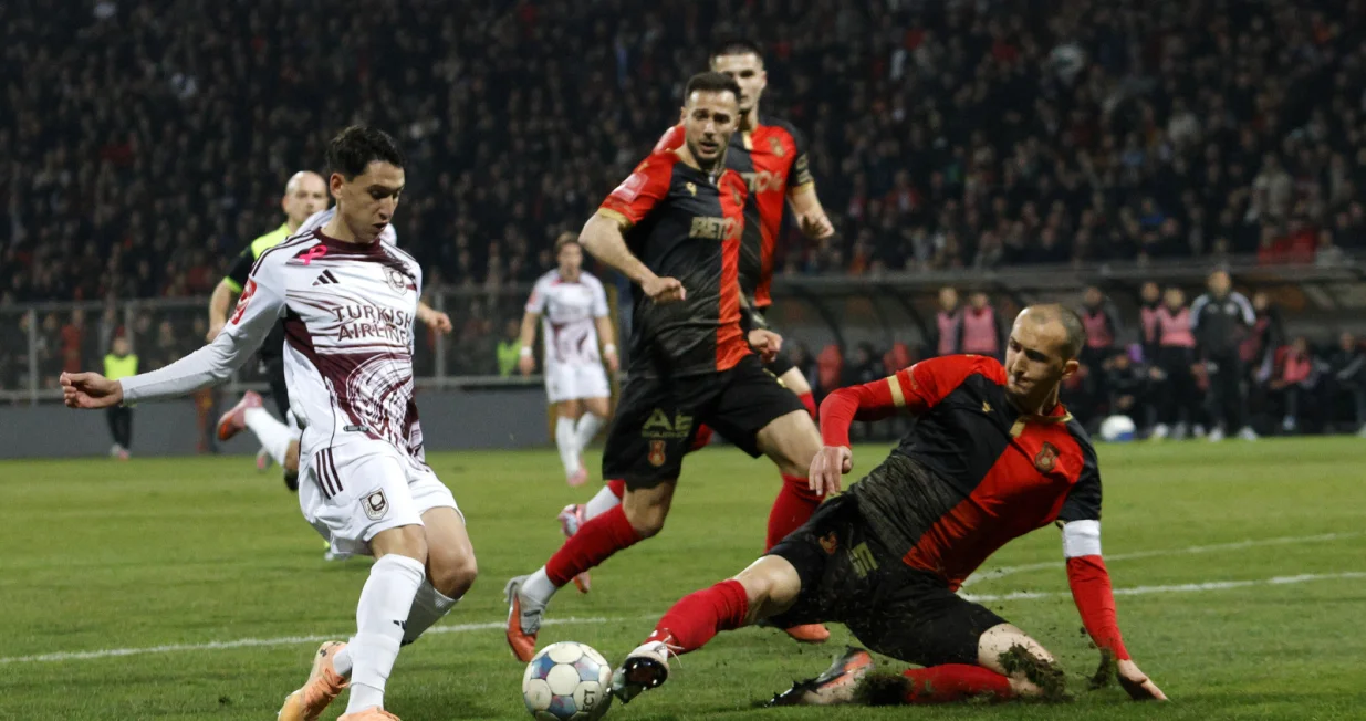 Detalj sa utakmice Čelik - Sarajevo (FOTO: Sport1/Sanel Konjhodžić)/Foto: Picasa