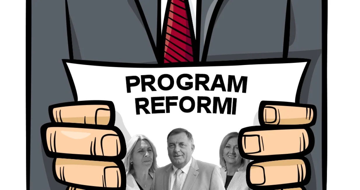 Kolumna Zlatka Dukića: Ministri, saboteri i bleferi/Ilustracija/Benjamin Krnić