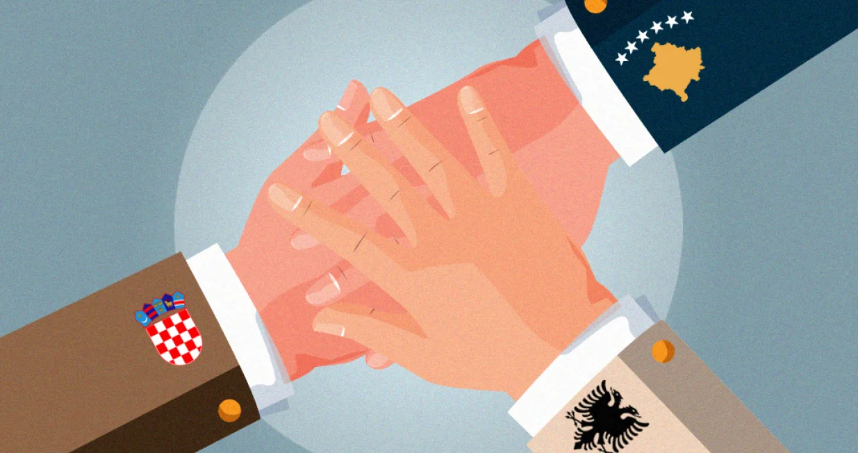 Kolumna Đure Kozara: Trilaterala i strahovi u Srbiji/Ilustracija/Benjamin Krnić