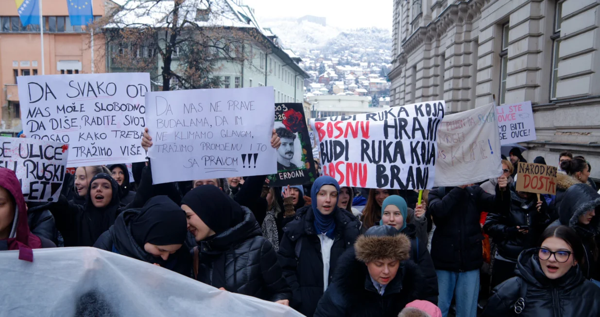 Protest zbog tramvajske nesreće/Damir Deljo