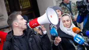 Sa današnjeg protesta/Damir Deljo