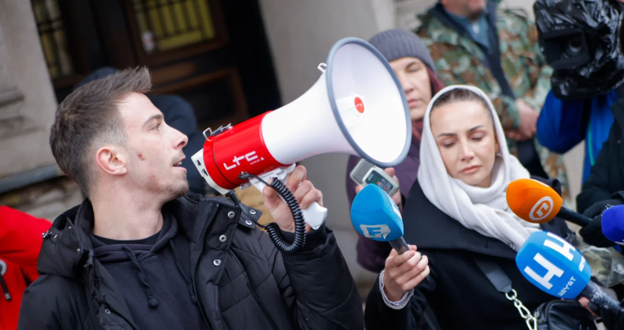 Sa dana&scaron;njeg protesta/Damir Deljo