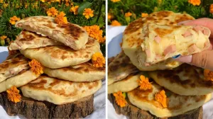 Lepine punjene šunkom i sirom/@kuhinjica.ts