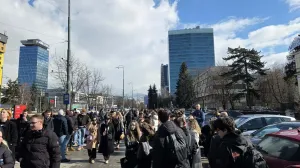 Novi protest u Sarajevu/Nedim Fetahović