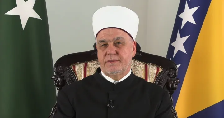 Husein ef. Kavazović, ramazanska čestitka//