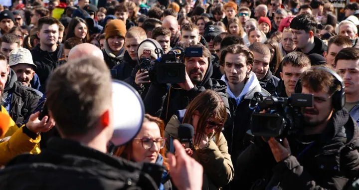Novi protest u Sarajevu/Damir Deljo
