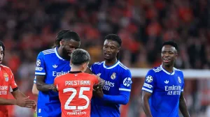 Detalj sa utakmice Benfica - Real Madrid/Foto: 