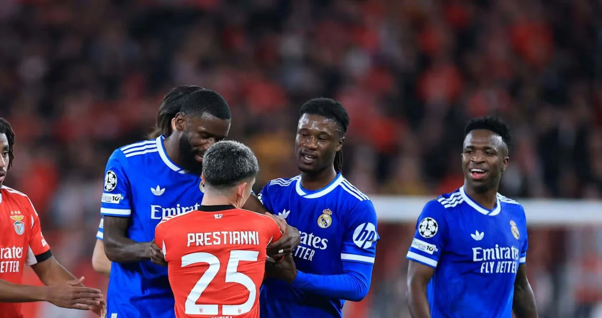 Detalj sa utakmice Benfica - Real Madrid/Foto: 