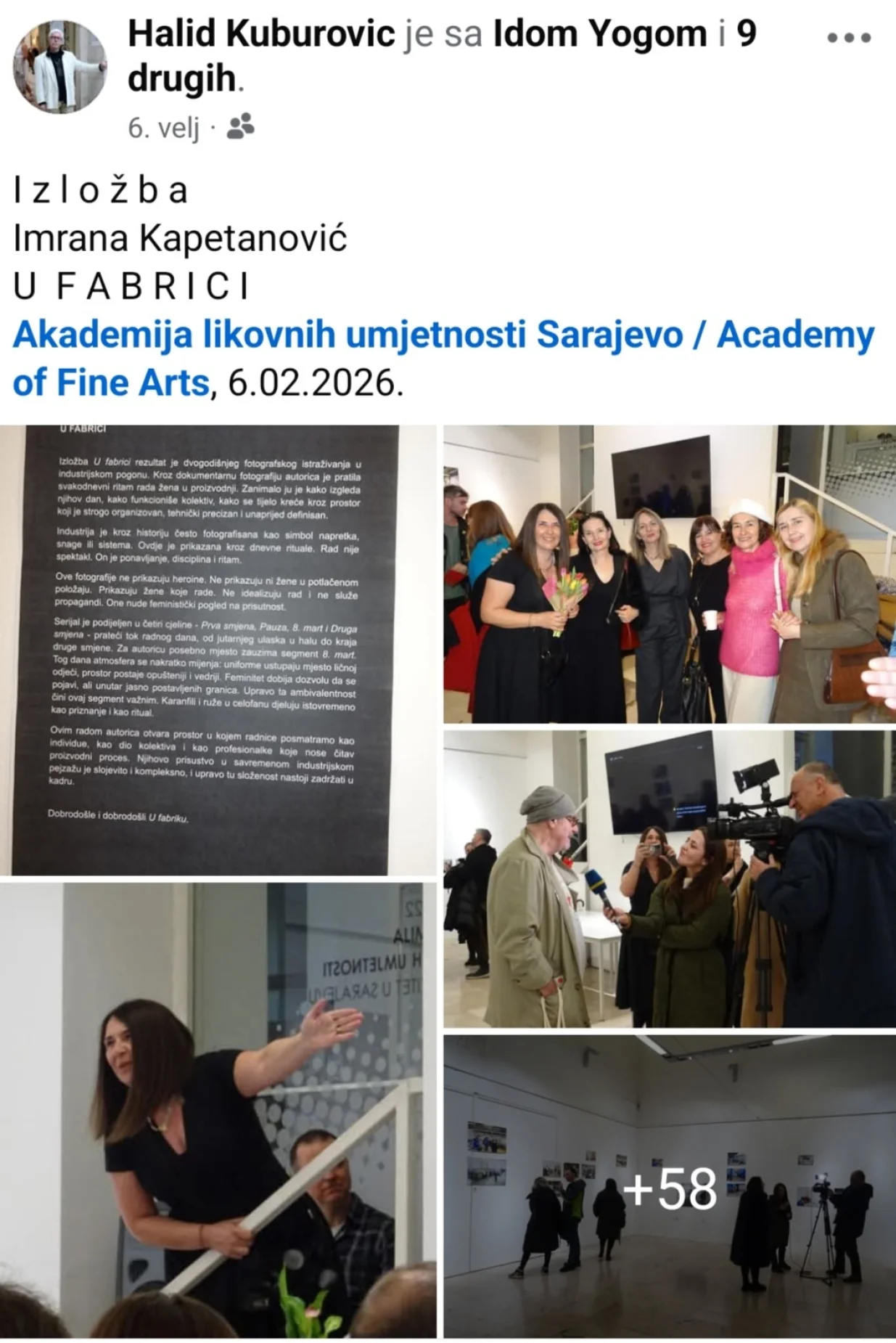 Izložba na fb/Halid Kuburović