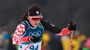 Milano Cortina 2026 Olympics - Cross-Country Skiing - Women's 10km Interval Start Free - Tesero Cross-Country Skiing Stadium, Lago, Italy - February 12, 2026. Tena Hadzic of Croatia in action REUTERS/Stephanie Lecocq/Foto: Stephanie Lecocq