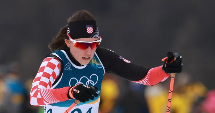 Milano Cortina 2026 Olympics - Cross-Country Skiing - Women's 10km Interval Start Free - Tesero Cross-Country Skiing Stadium, Lago, Italy - February 12, 2026. Tena Hadzic of Croatia in action REUTERS/Stephanie Lecocq/Foto: Stephanie Lecocq