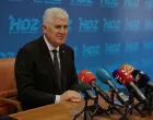 Dragan Čović, predsjednik HDZ-a BiH, press konferencija/Emanuel Soca