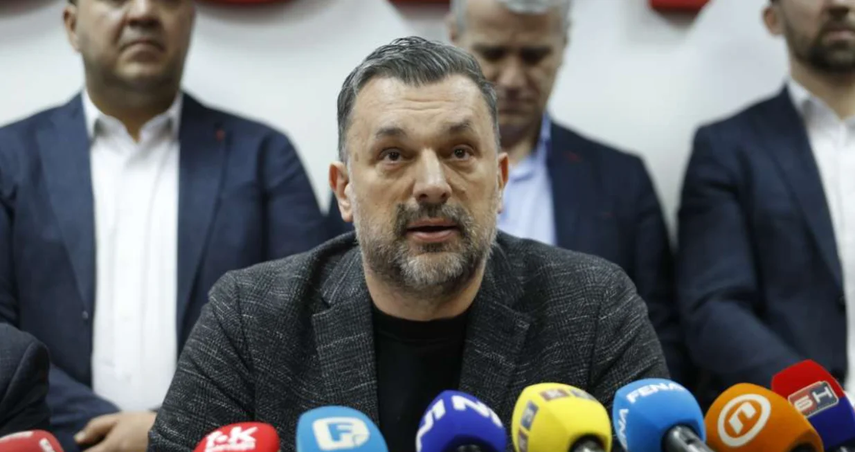 Elmedin Konaković, ministar vanjskih poslova BiH, press konferencija, potpisan sporazum u Banjoj Luci/Fena