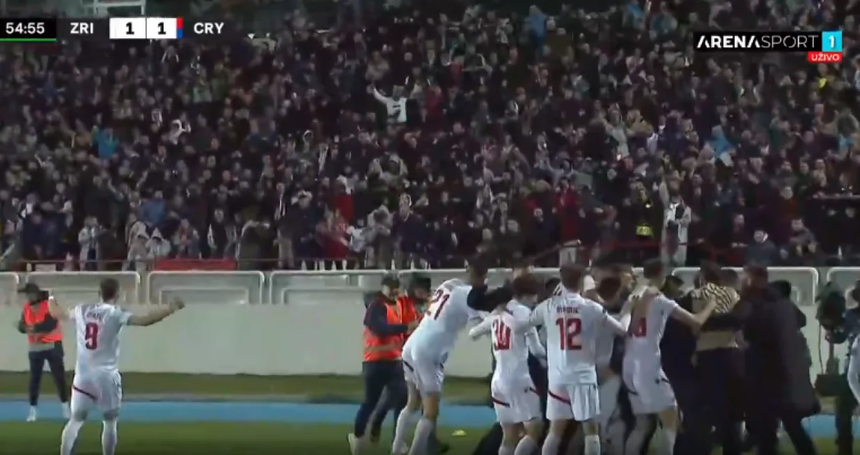 Gol Abramovića za 1:1/Foto: 