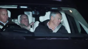 Andrew Mountbatten Windsor, younger brother of Britain's King Charles, formerly known as Prince Andrew, leaves Aylsham Police Station on a vehicle, on the day he was arrested on suspicion of misconduct in public office, after the U.S. Justice Department released more records tied to the late financier and convicted sex offender Jeffrey Epstein, in Aylsham, Britain, February 19, 2026. REUTERS/Phil Noble/Phil Noble