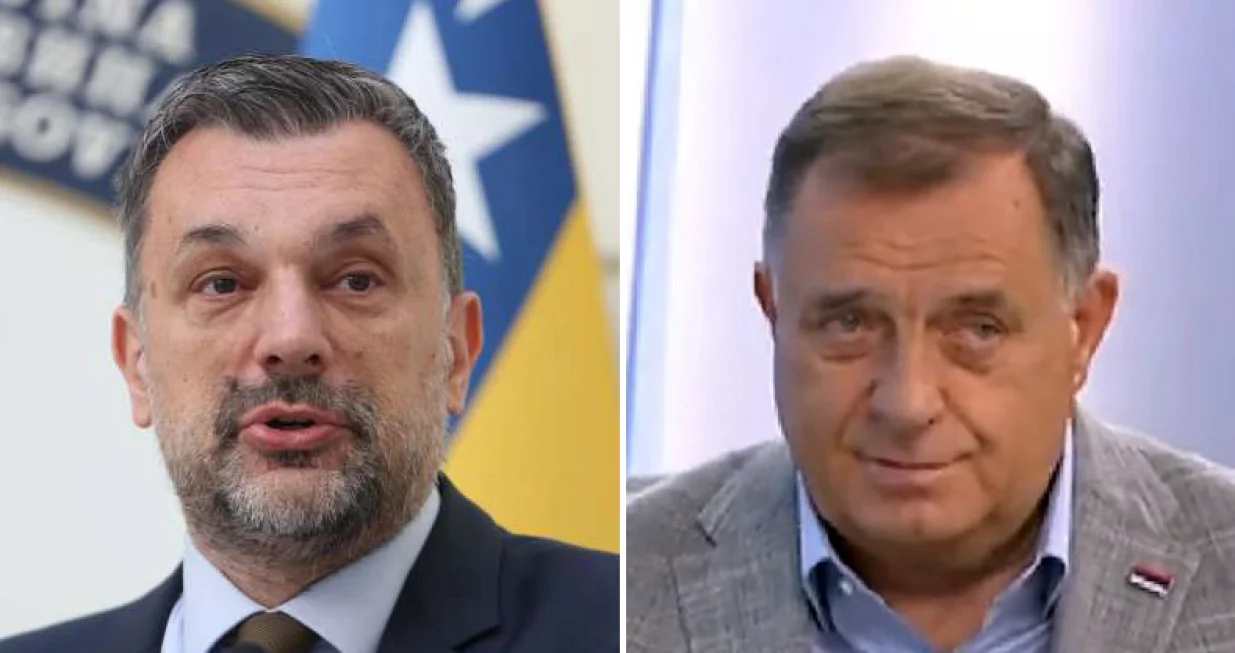 Elmedin Konaković i Milorad Dodik/Lejla Sofradžija 
