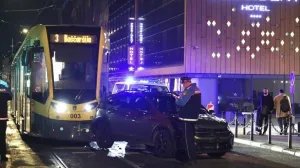 Saobraćajna nesreća kod Carevog mosta/Screenshot