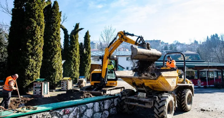 KJKP Park, Pionirska dolina, rekonstrukcija/Kjkp Park