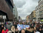 Protest, Sarajevo, demonstranti, tramvajska nesreća/Ema Džananović