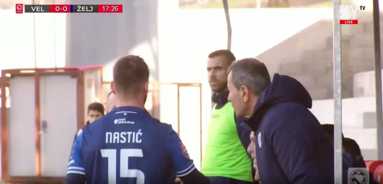 Povreda Bojana Nastića/Foto: 