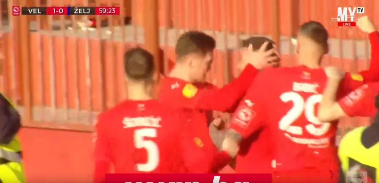 Kazlagić dosudio penal za Velež/Foto: 