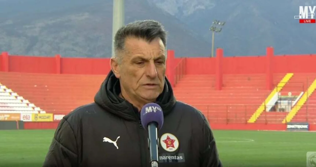 Ibro Rahimić nakon trijumfa protiv Plavih (FOTO: Screenshot/MYTV)/Foto: 