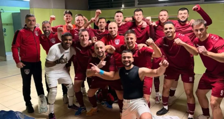 Slavlje igrača GFC Sarajevo/Foto: 