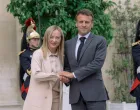macron meloni/Phil&Eacute;mon Barbier/collectif Ho