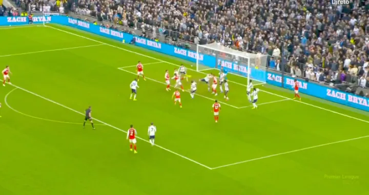 Tottenham - Arsenal (FOTO: Screenshot)/Foto: 