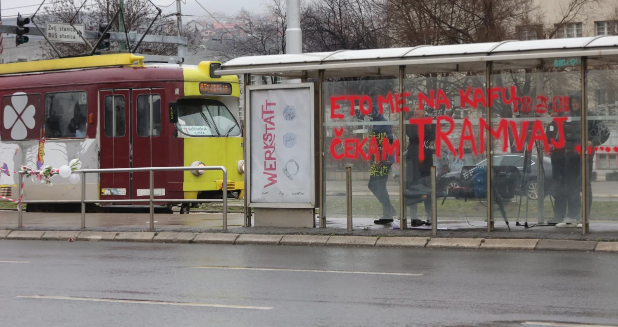 Protesti neformalne grupe građana povodom tramvajske nesreće/Senad Gubelić