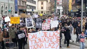 Studentski protesti 21. 02./Almir Šarenkapa/