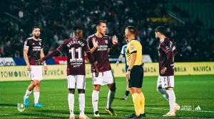 FK Sarajevo - FK ŽeljezničarAdmir MusićGiorgi GuliashviliFrancis KyeremehEldar Mehmedović/Foto: 