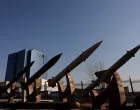 Iranian missiles are displayed in a park in Tehran, Iran, January 31, 2026. Majid Asgaripour/WANA (West Asia News Agency) via REUTERS ATTENTION EDITORS - THIS PICTURE WAS PROVIDED BY A THIRD PARTY/Majid Asgaripour