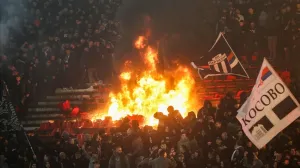 Grobari izazvali požar/Foto: 