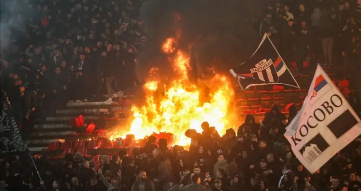 Grobari izazvali požar/Foto: 