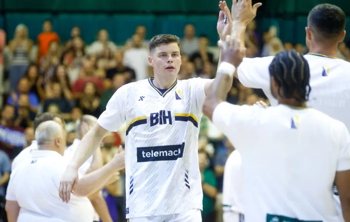 BiH vs Belgija: Alibegović Amar/Foto: Damir Deljo