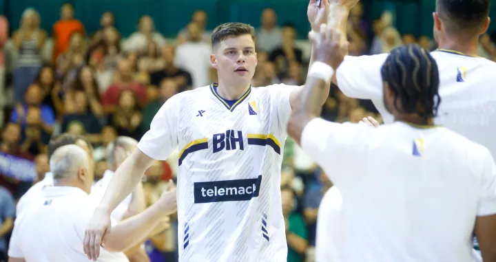 BiH vs Belgija: Alibegović Amar/Foto: Damir Deljo