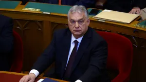 Hungarian Prime Minister Viktor Orban attends the spring session of parliament in Budapest, Hungary, February 23, 2026. REUTERS/Bernadett Szabo/Bernadett Szabo