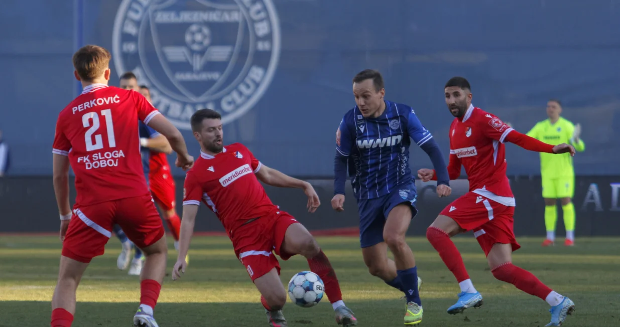 Željezničar - Sloga Doboj/Foto: Sanel Konjhodžić