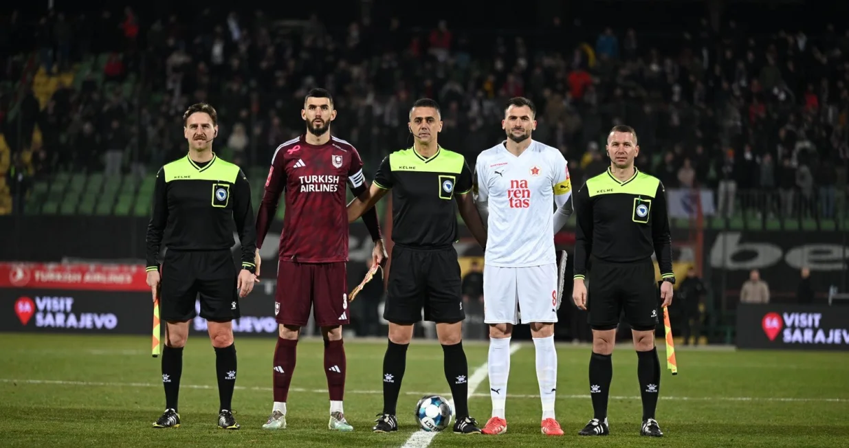 FK Sarajevo vs FK Velež - Kup - 25.02.2026. (FOTO: Sport1.ba - Sanel Konjhodžić)/Foto: 
