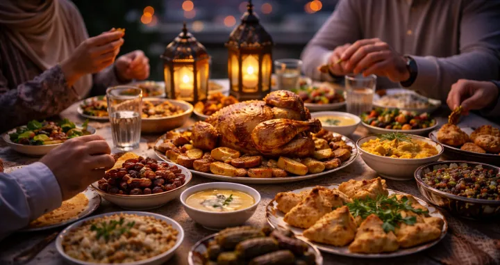 Iftarska trpeza/Ilustracija